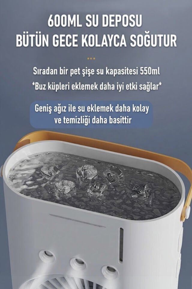 Çift Fanlı Taşınabilir Hava Soğutucu