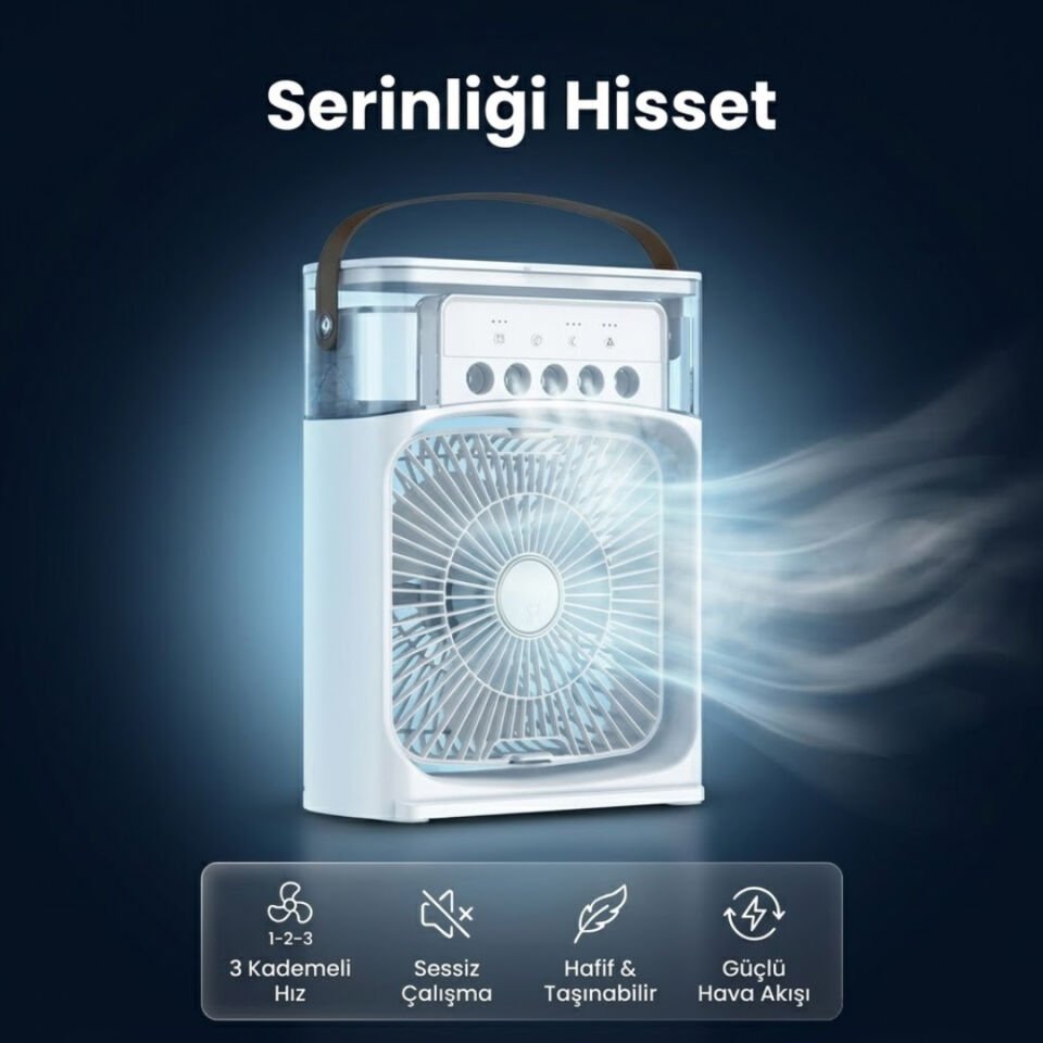 600 ml Su Hazneli Klima Fan