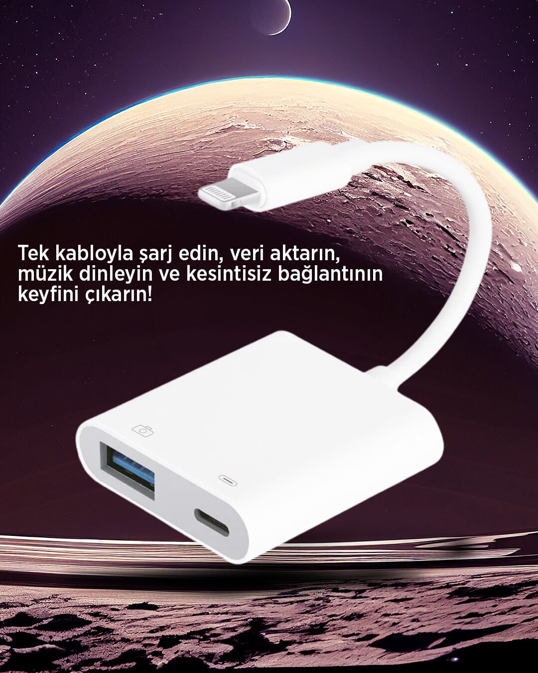 iP-514 Lightning Adaptör