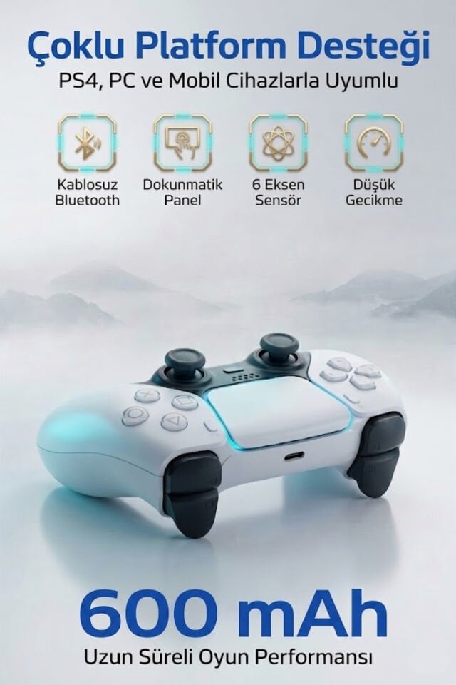 Turbo Destekli Bluetooth Oyun Kolu