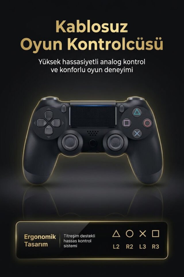 Bluetooth Oyun Kolu Siyah