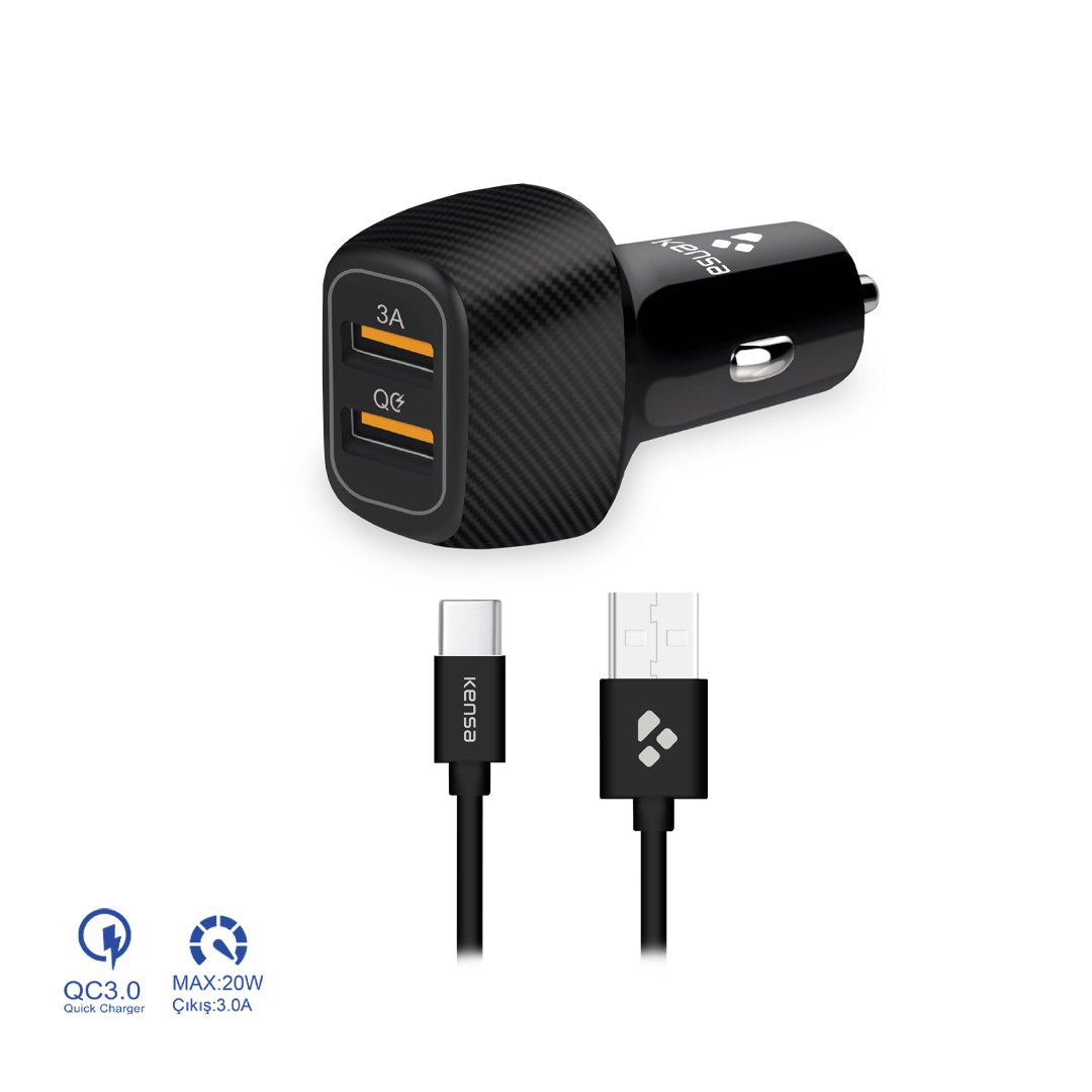 CR-54 İkili USB-C Kablolu