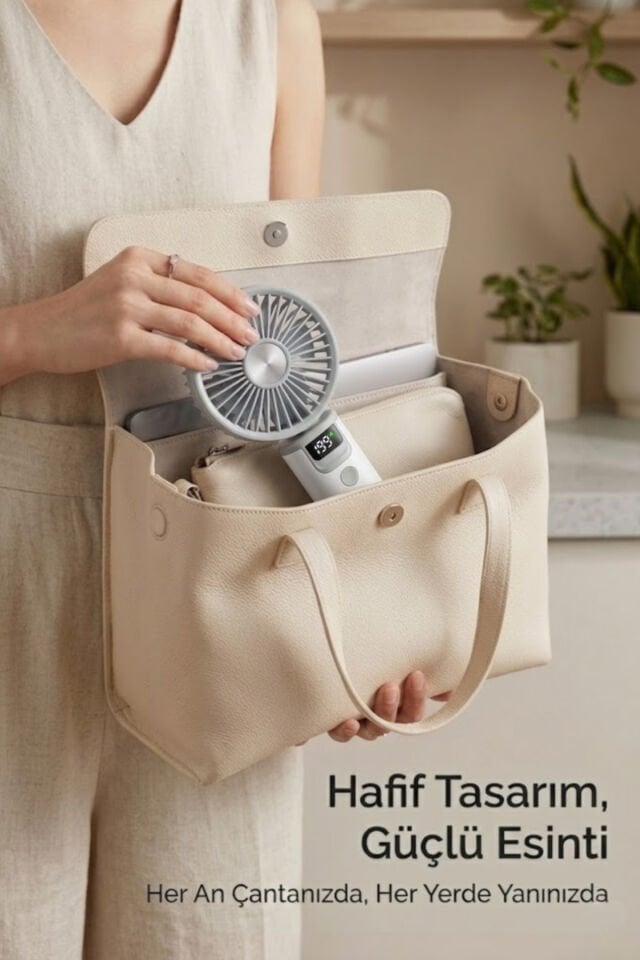 199 Hız Kademeli Fırçasız Turbo Fan Gri