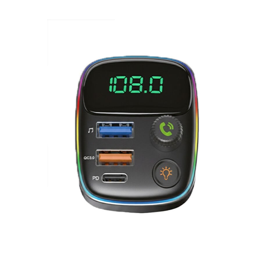 Bluetooth FM Transmitter & Hızlı Araç Şarj Kiti