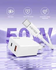 QC-81 USB Type-c Kablolu