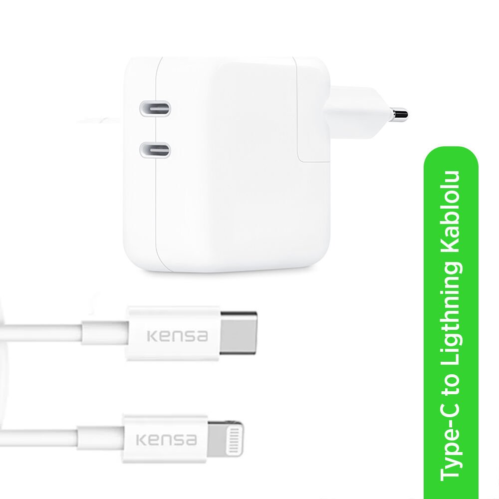 PW 301 PD 35W Type-C'den Lightning Kablo