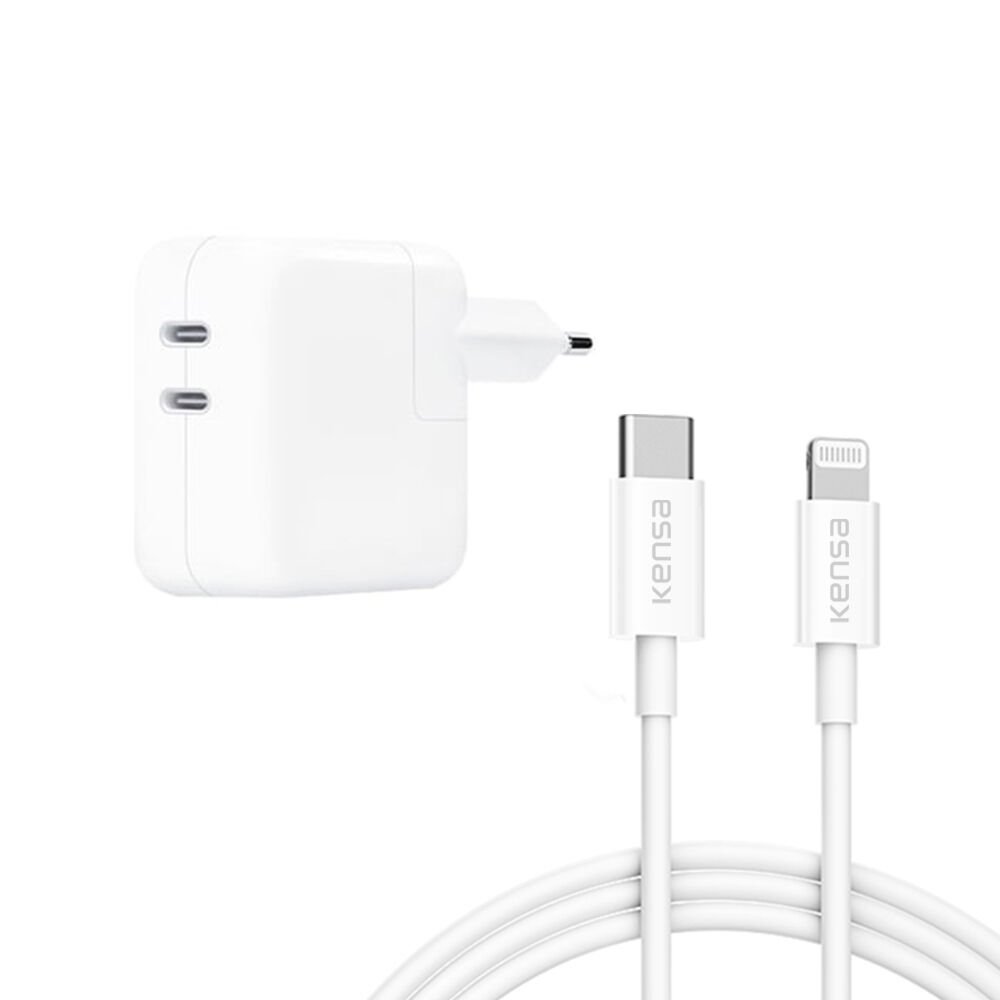 PW 301 PD 35W Type-C'den Lightning Kablo