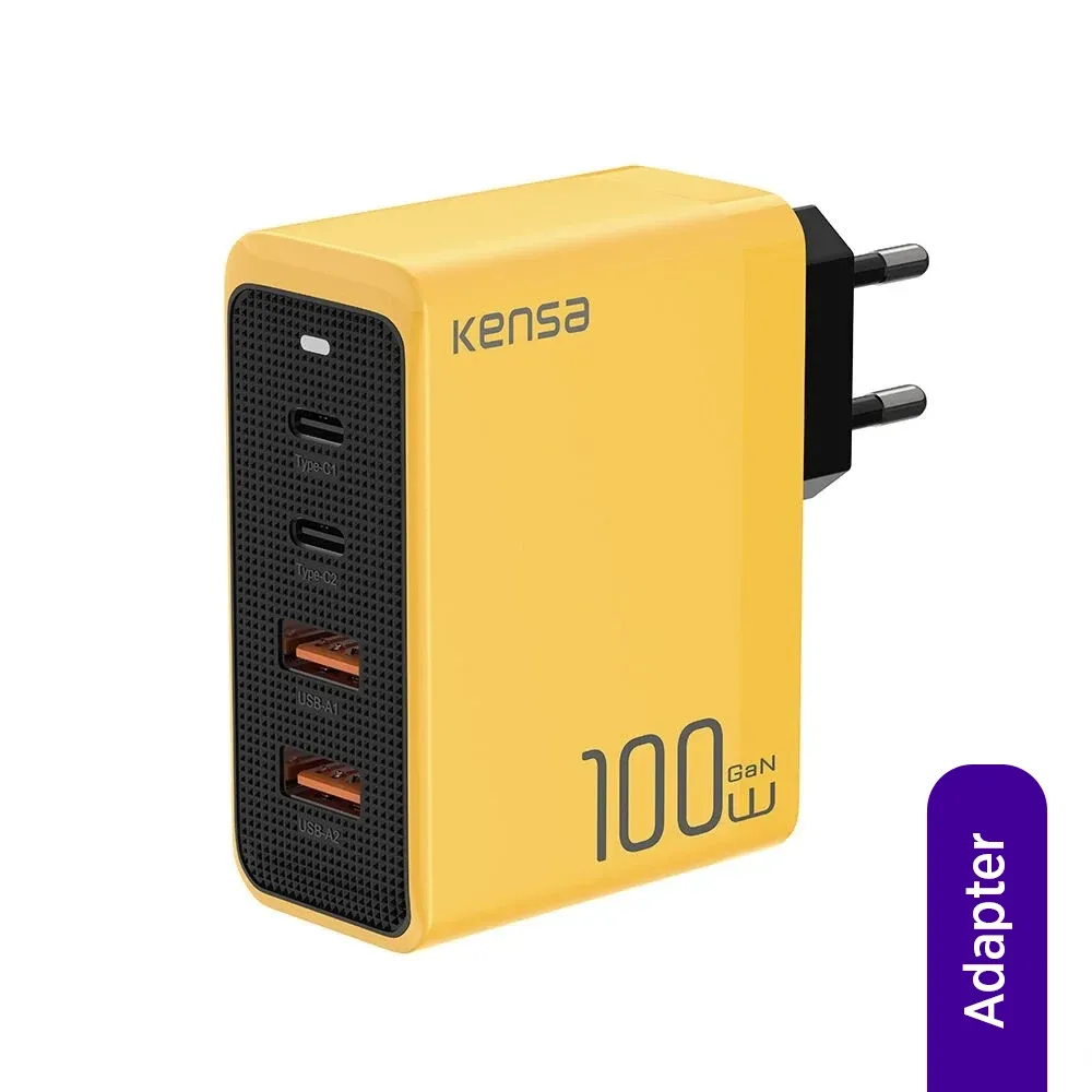GN-1 (2x Type-C 2x Usb-A) GaN3 Pro Süper Hızlı Şarj Başlığı