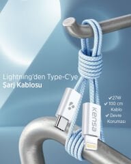 KC-222  Type-C'den Lightning Kablo