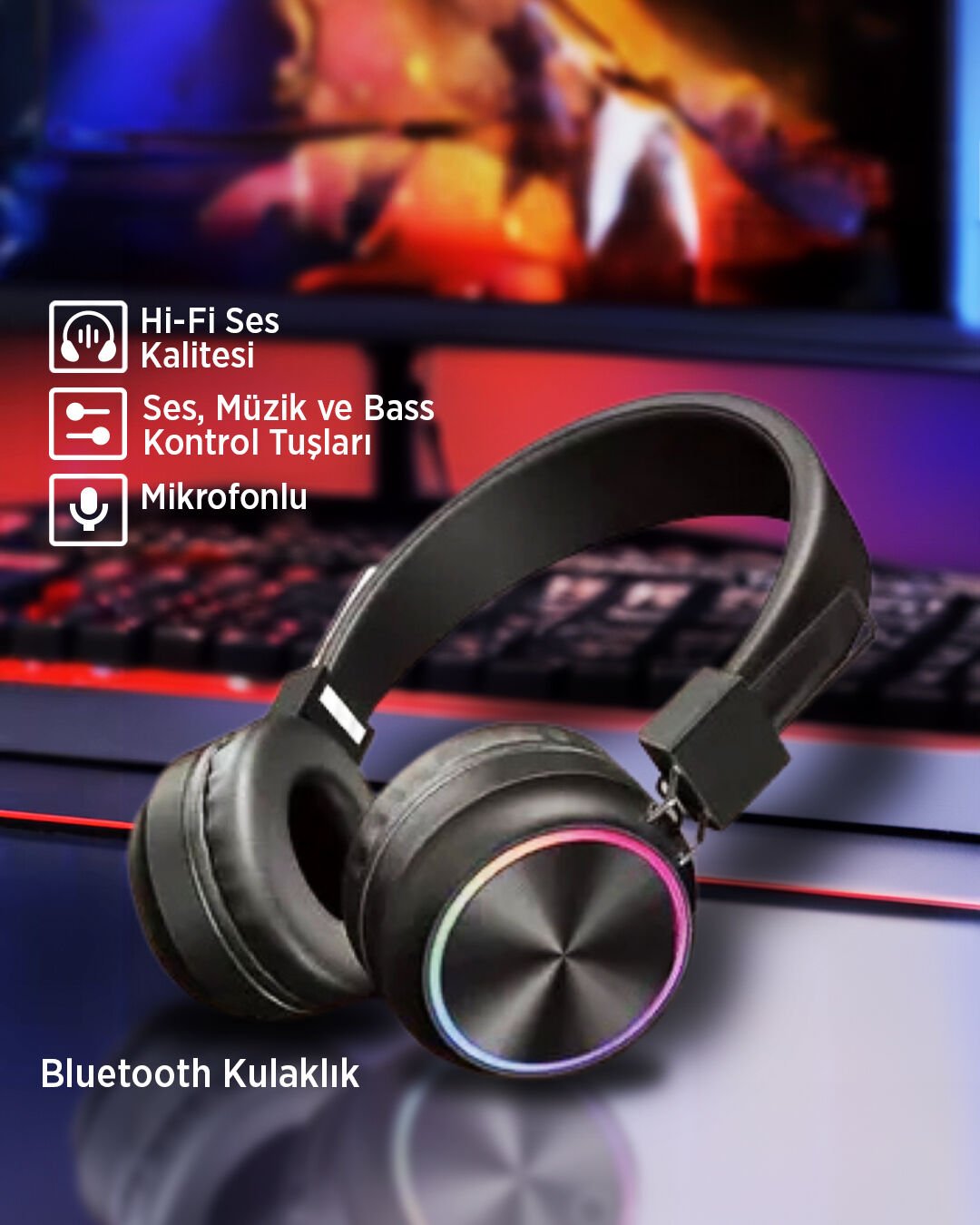 KB-942 Bluetooth Kulaklık