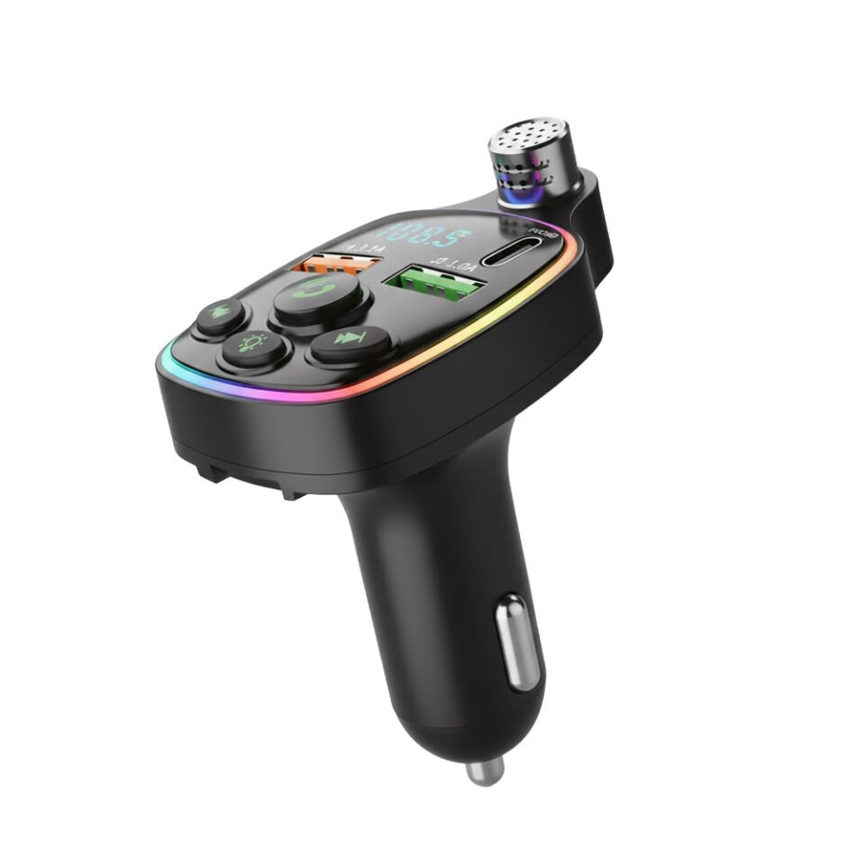 Bluetooth FM Transmitter - PD 3.0 Hızlı Şarj Destekli Araç Kiti