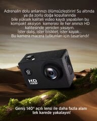 KMR-1 1080P HD Aksiyon Kamerası