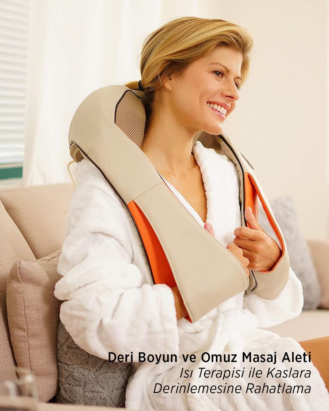 KMS-2 Deri Boyun ve Omuz Masaj Aleti