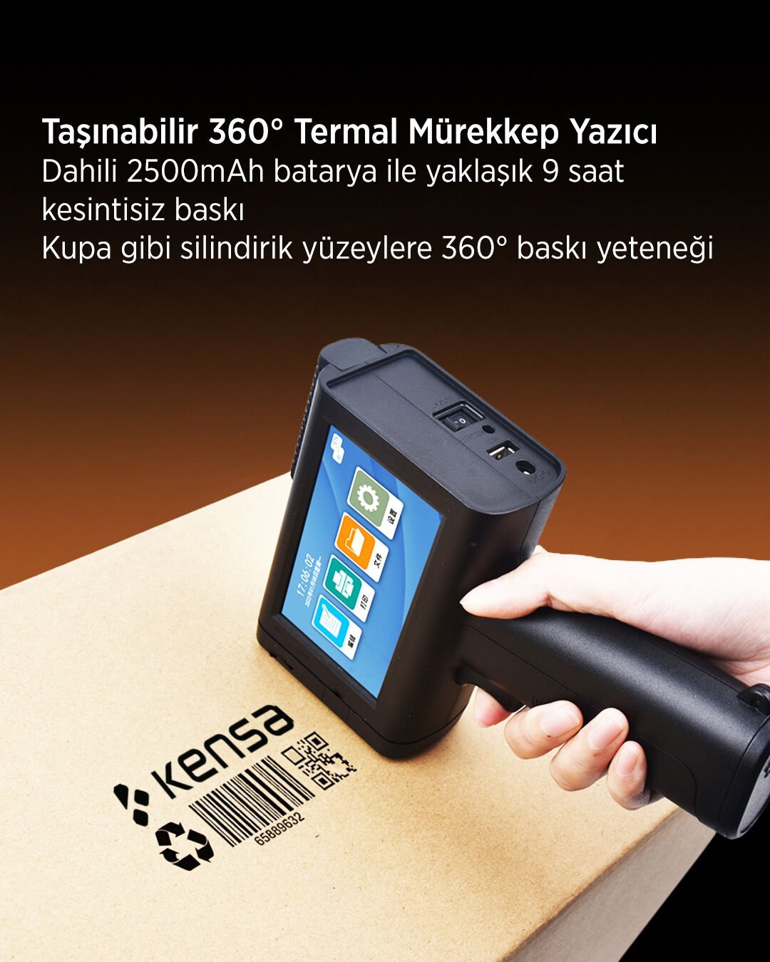 M-20 Taşınabilir Akıllı El Yazıcısı