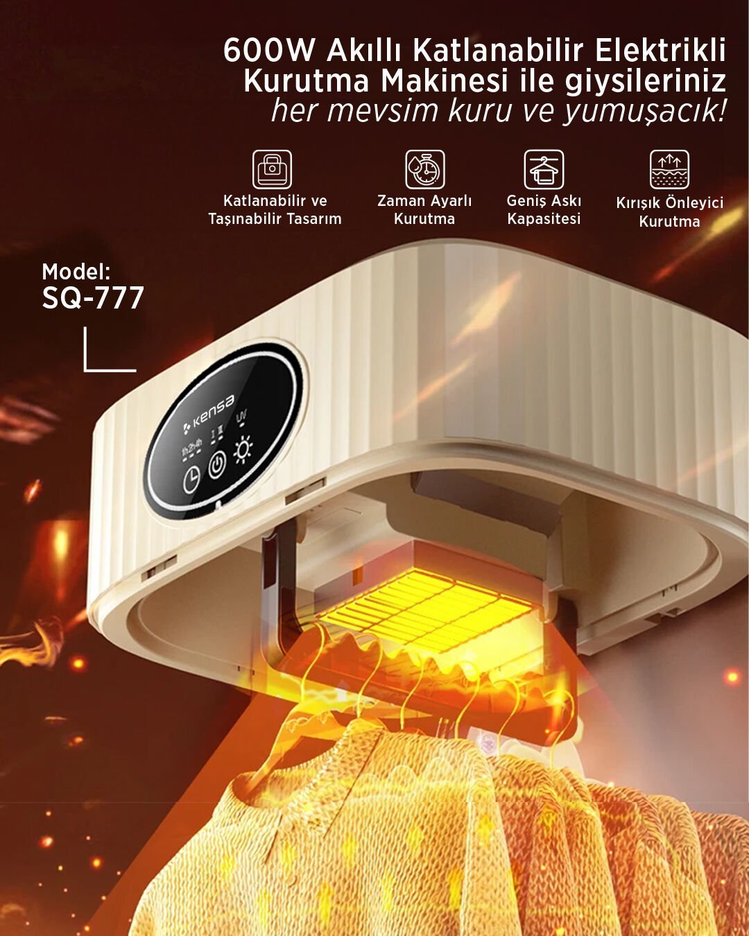 SQ-777 Kurutma Makinesi