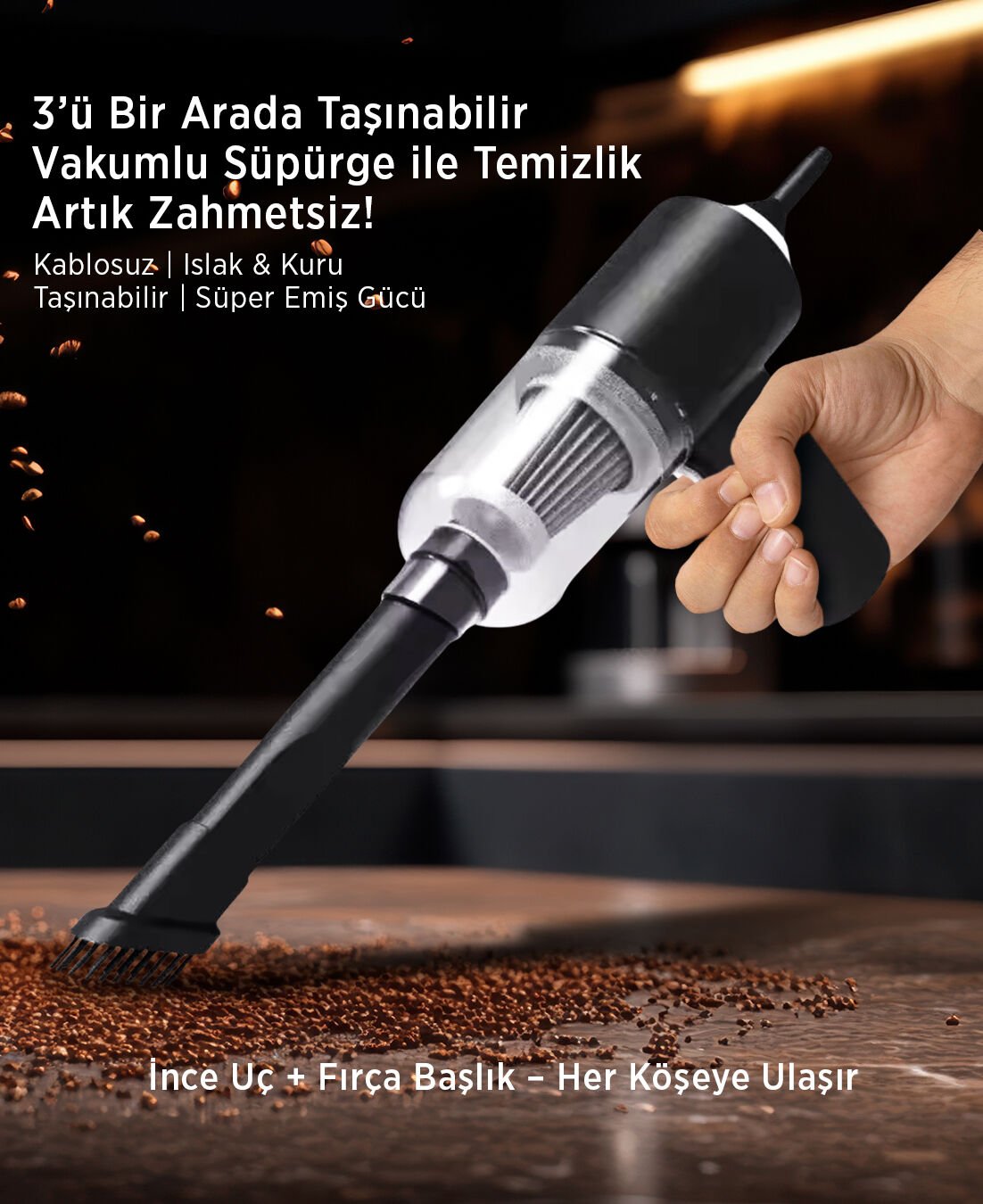 HP-3 Vakumlu Süpürge