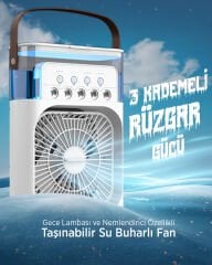 HM-6 Çok Fonksiyonlu Taşınabilir Fan