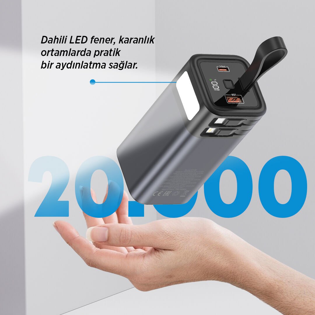 KP-96 20.000 mAh Powerbank