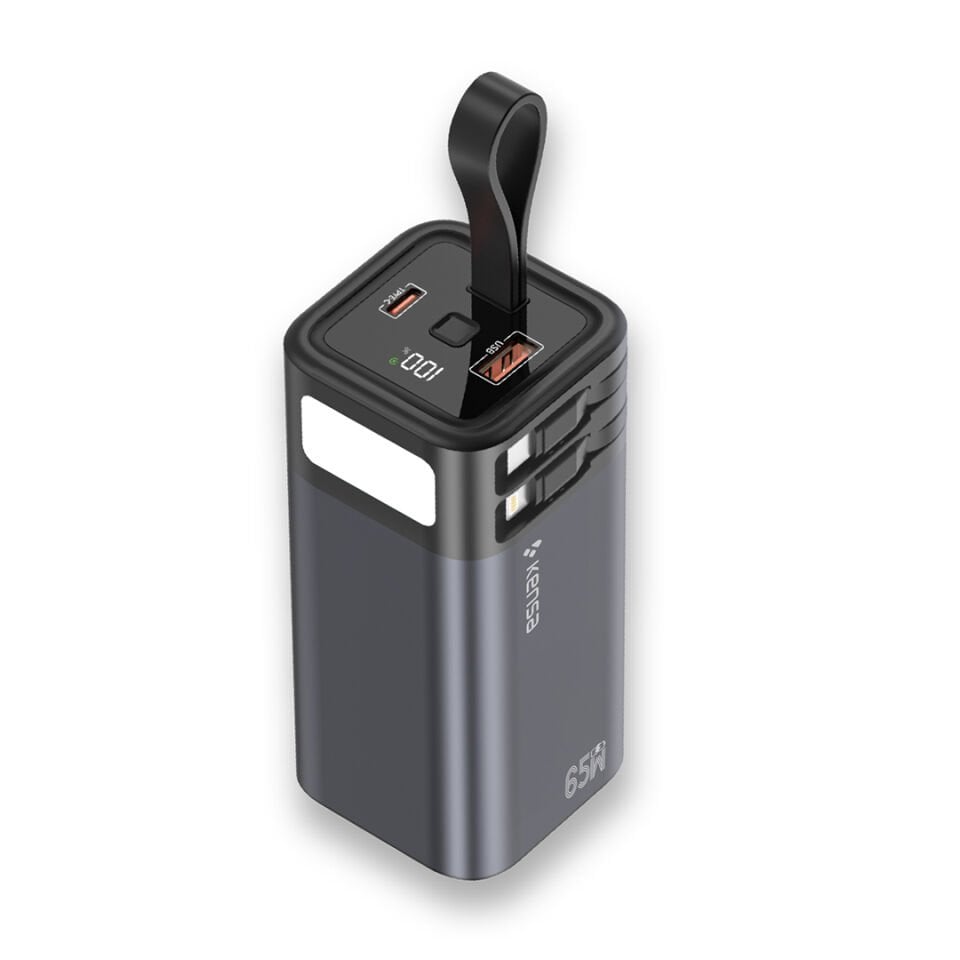65W PD Süper Hızlı 20.000 mAh Powerbank