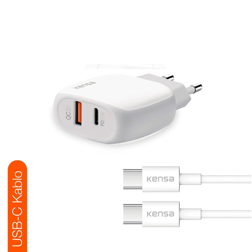 PD 27W USB-C Şarj Başlığı + Kablo