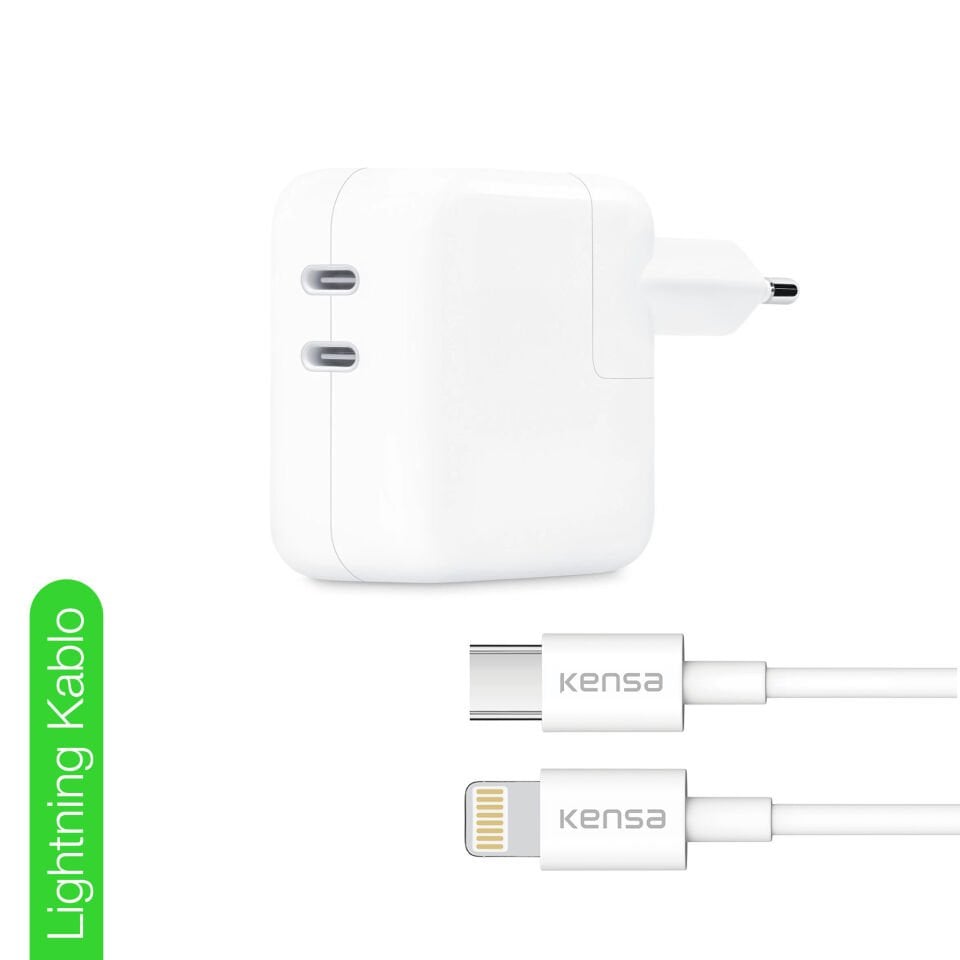 PD 35W Lightning Şarj Başlığı + Kablo