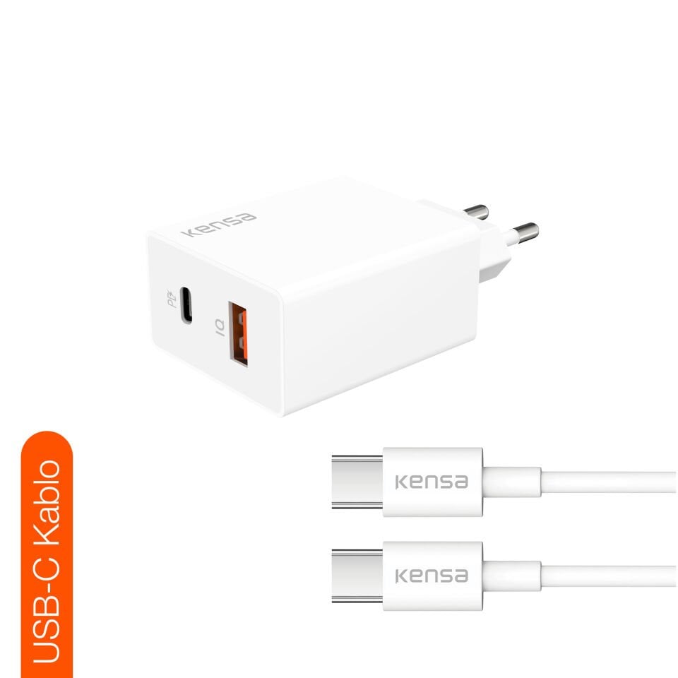 PD 50W USB-C Şarj Başlığı + Kablo