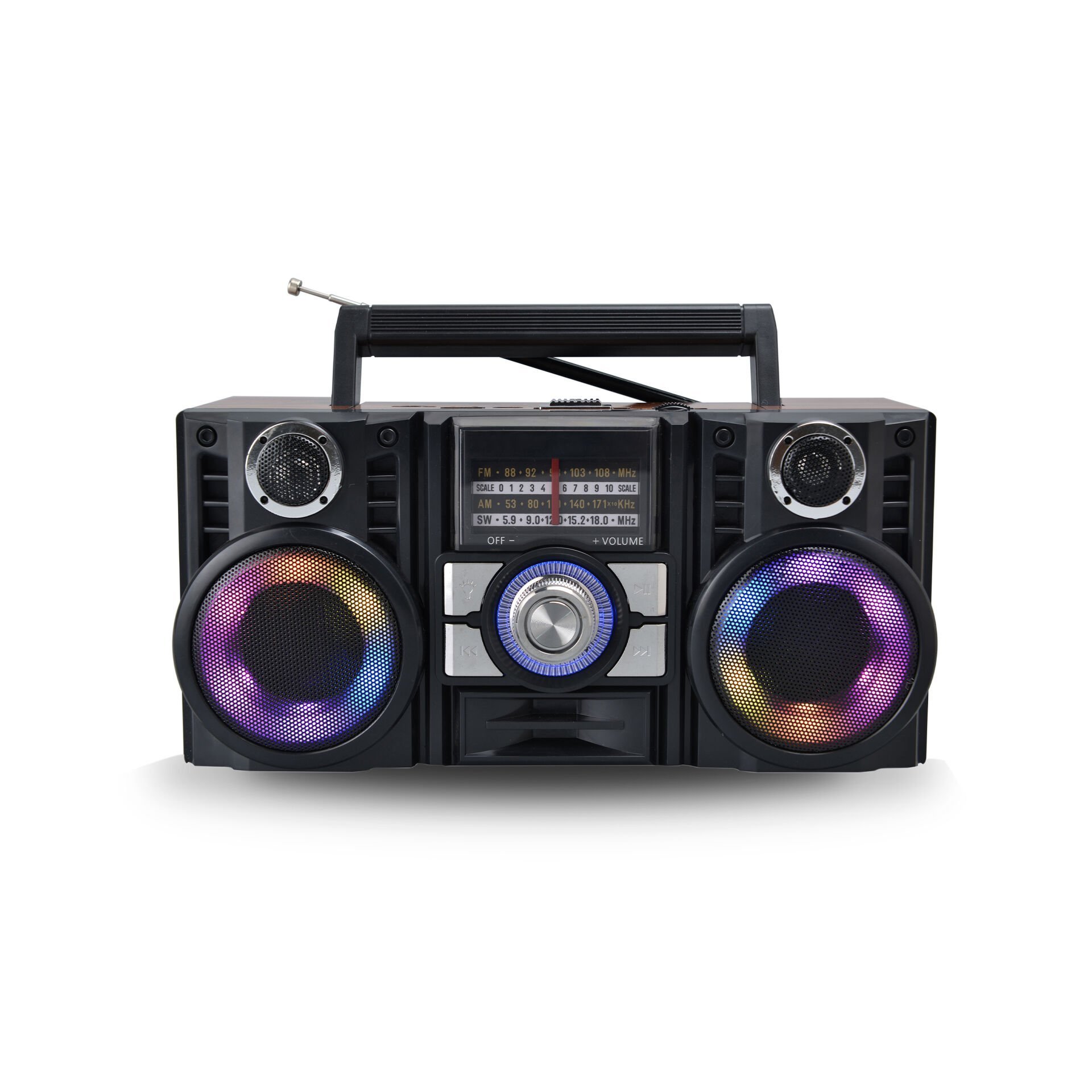 Dinamik Renkli Aydınlatmalı Nostaljik Speaker