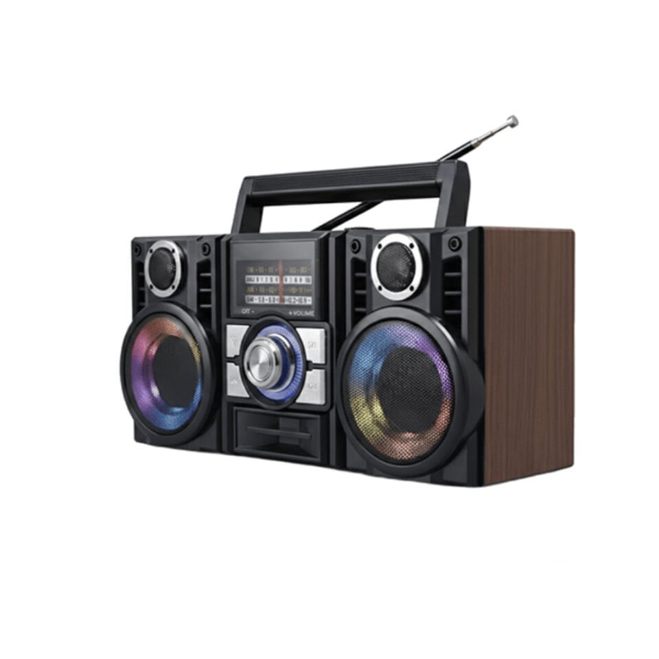 Dinamik Renkli Aydınlatmalı Nostaljik Speaker