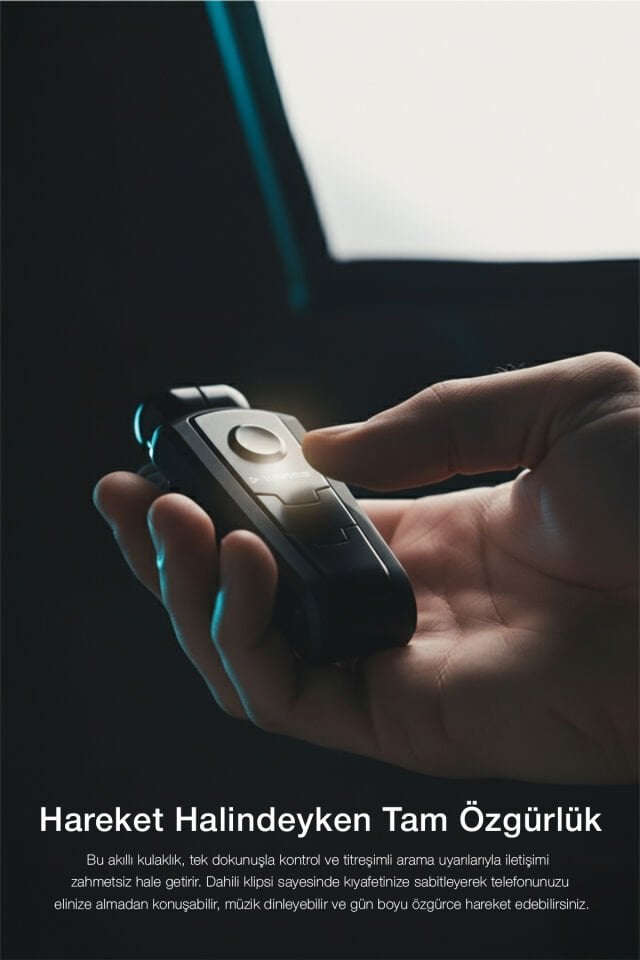 Makaralı Bluetooth Kulaklık