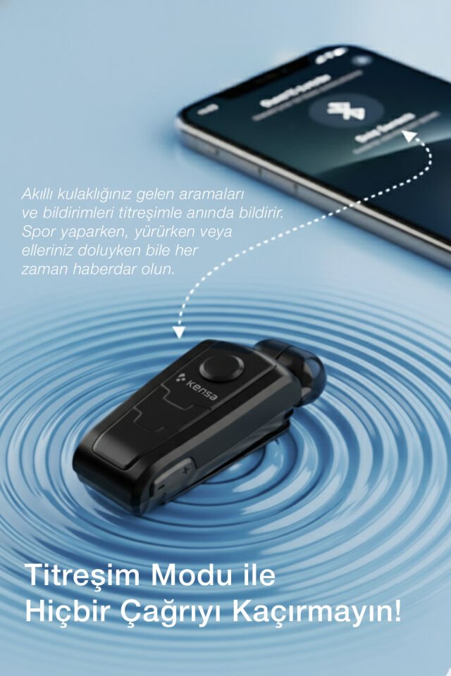 Makaralı Bluetooth Kulaklık