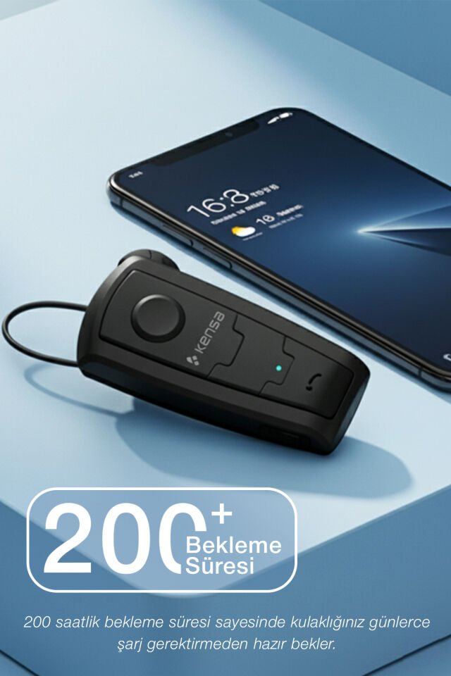 Makaralı Bluetooth Kulaklık