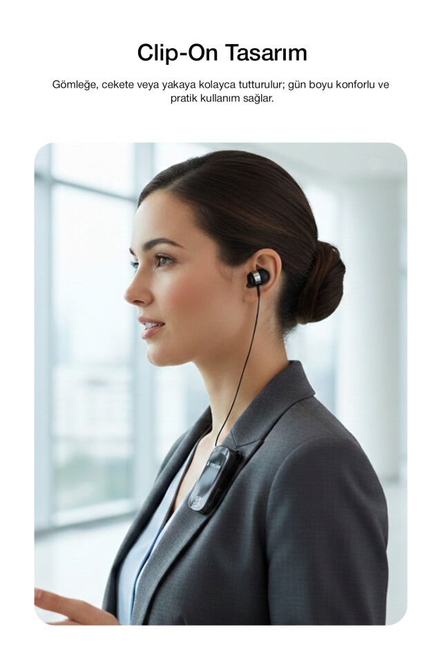 Makaralı Bluetooth Kulaklık