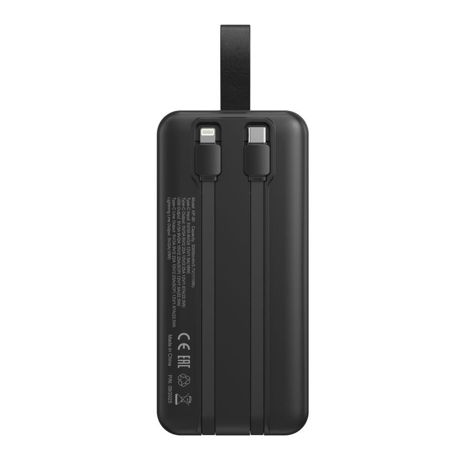 30.000 mAh Hızlı Şarj Powerbank