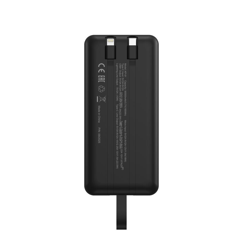 50.000 mAh Hızlı Şarj Powerbank