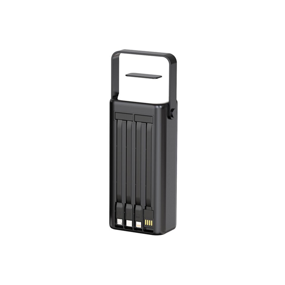 30.000 mAh Outdoor Işıklı Hızlı Şarj Powerbank
