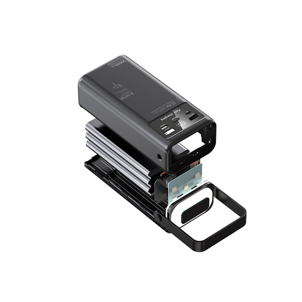 30.000 mAh Outdoor Işıklı Hızlı Şarj Powerbank