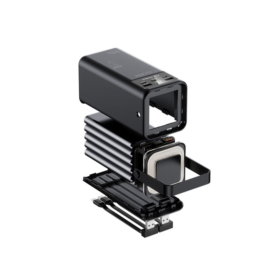 50.000 mAh Outdoor Işıklı Hızlı Şarj Powerbank