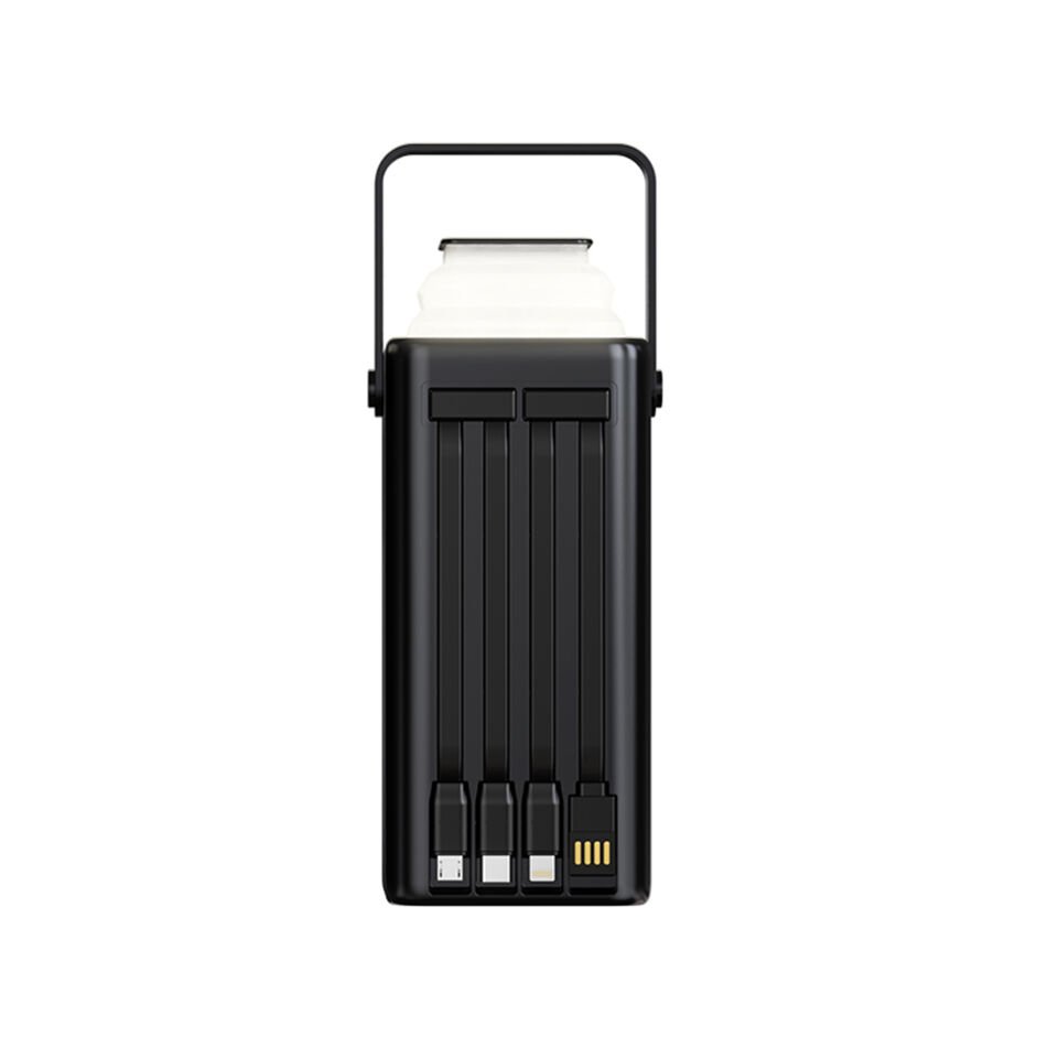 50.000 mAh Outdoor Işıklı Hızlı Şarj Powerbank