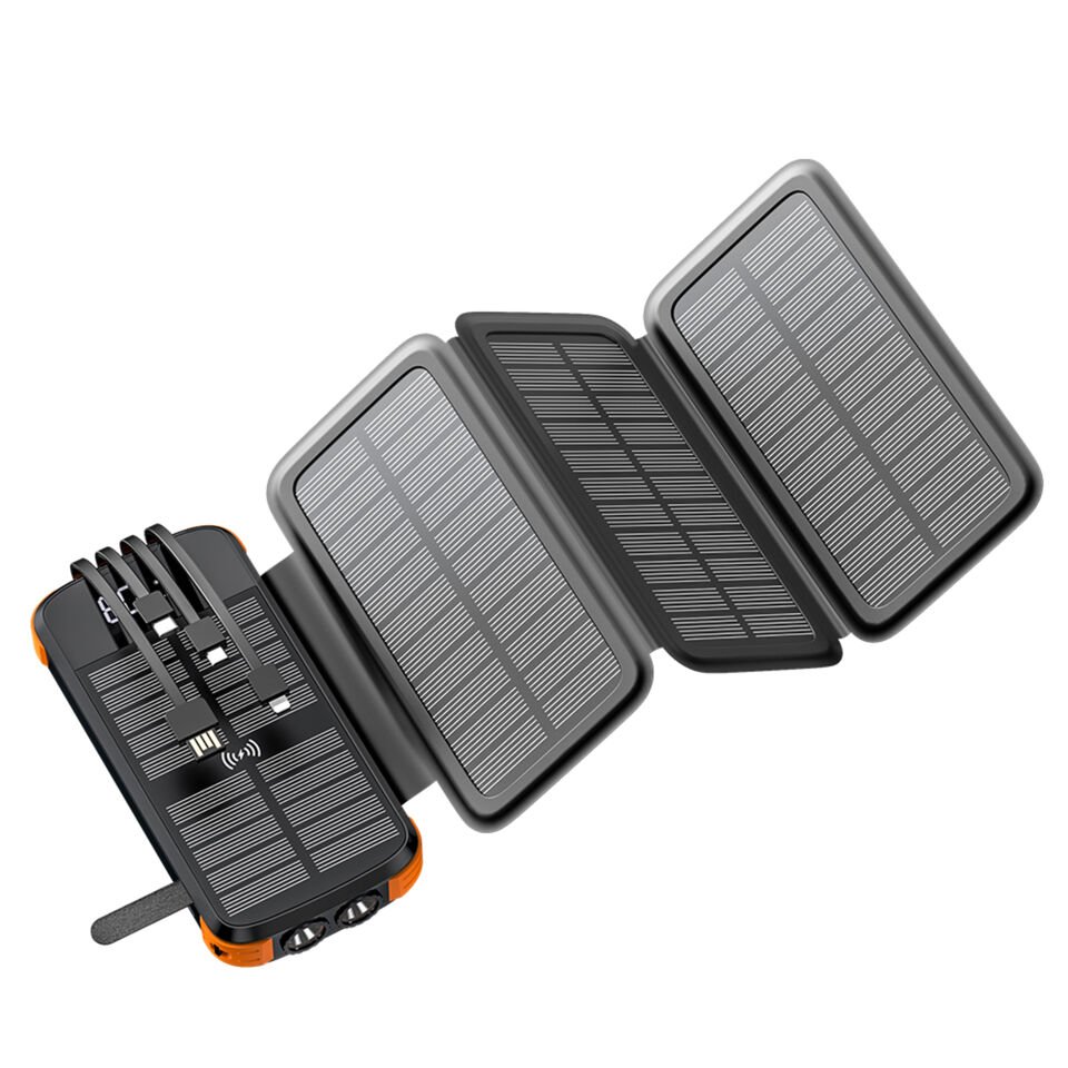 20.000 mAh  Güneş Enerjili Powerbank