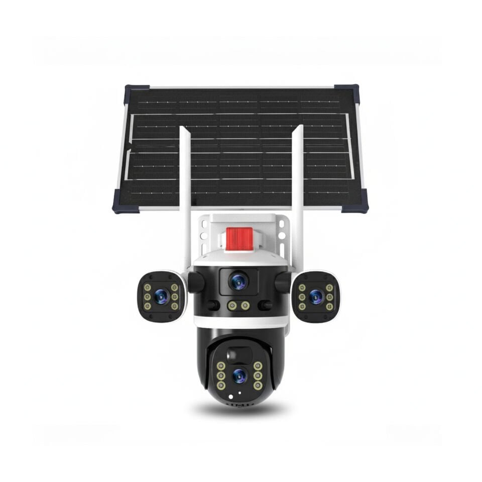 4K Güneş Enerjili Dış Mekan Güvenlik Kamerası