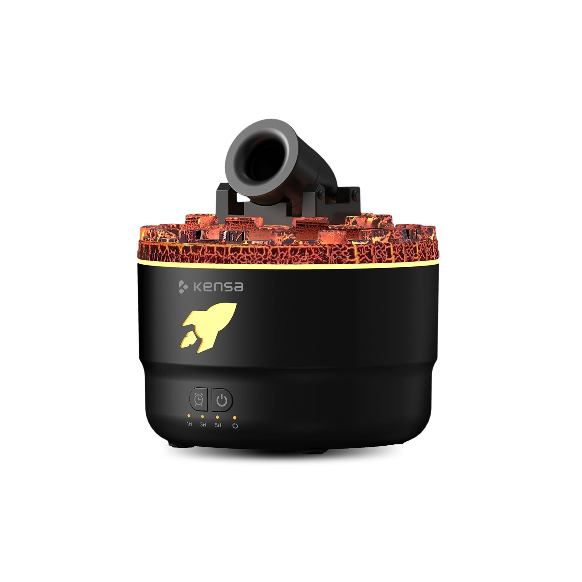 Volkanik Işıklı Ultrasonik Aromaterapi Difüzör