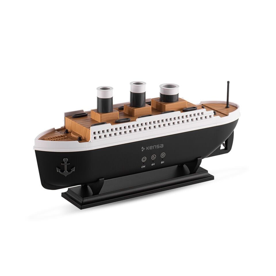Cruise Ship Model Ultrasonik Aroma Difüzörü & Nemlendirici