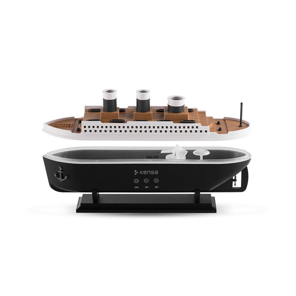 Cruise Ship Model Ultrasonik Aroma Difüzörü & Nemlendirici