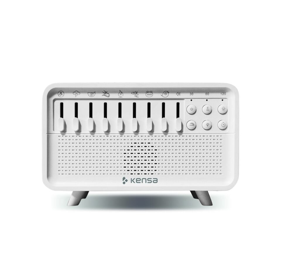 Alev Efektli White Noise Aromaterapi Nemlendirici