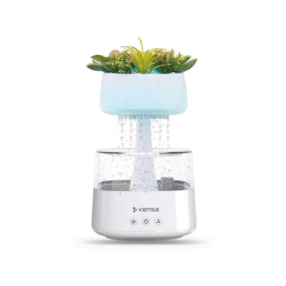 Süs Bitkili Yağmur Bulutu Aromaterapi Nemlendirici