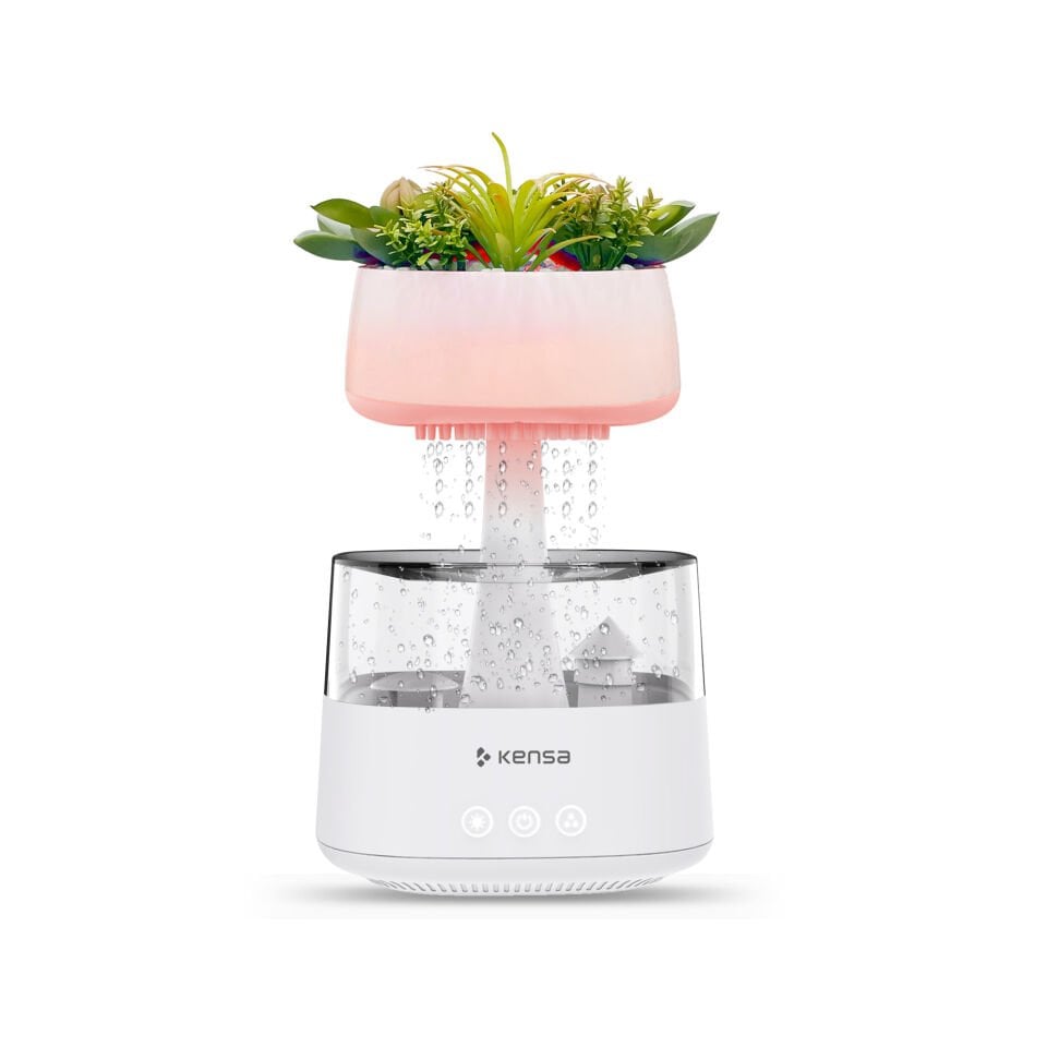 Süs Bitkili Yağmur Bulutu Aromaterapi Nemlendirici