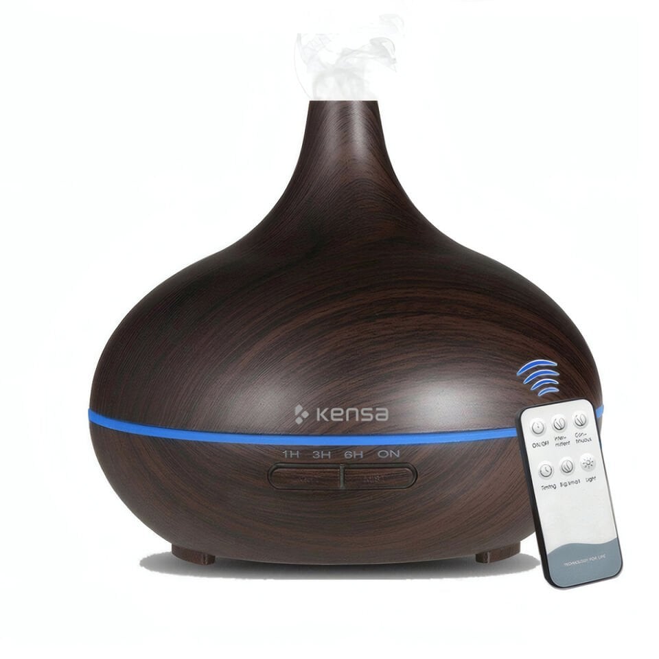 Ultrasonik Aromaterapi Difüzörü & Hava Nemlendirici